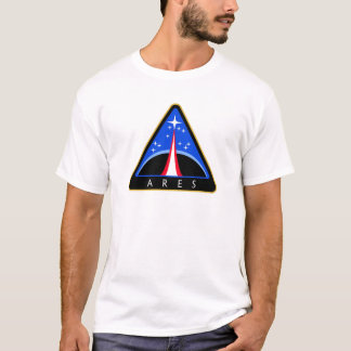 NASA Aresロケットのロゴ Tシャツ