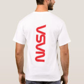NASA Commercial Crew Program ロゴ Tシャツ (裏面)