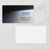 NASA Earthオービットの名パーソナライズされた刺 名刺 (正面/裏面)