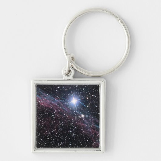 NASA ESAヴェイユ星雲 キーホルダー (正面)