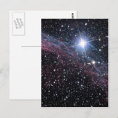 NASA ESAヴェイユ星雲 ポストカード (正面/裏面)