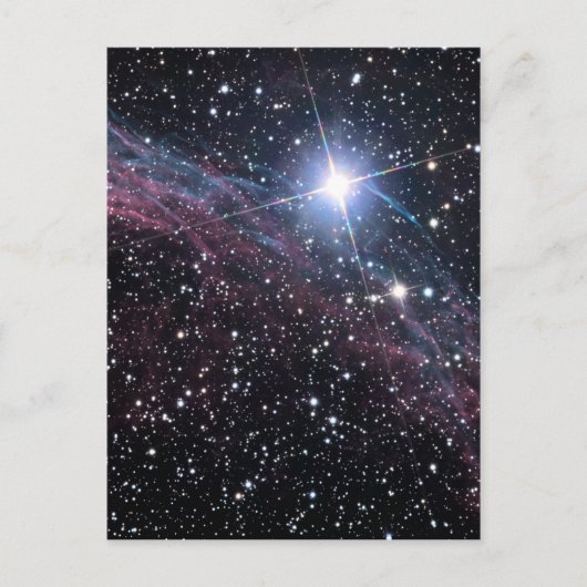 NASA ESAヴェイユ星雲 ポストカード (正面)