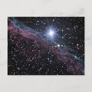NASA ESAヴェイユ星雲 ポストカード