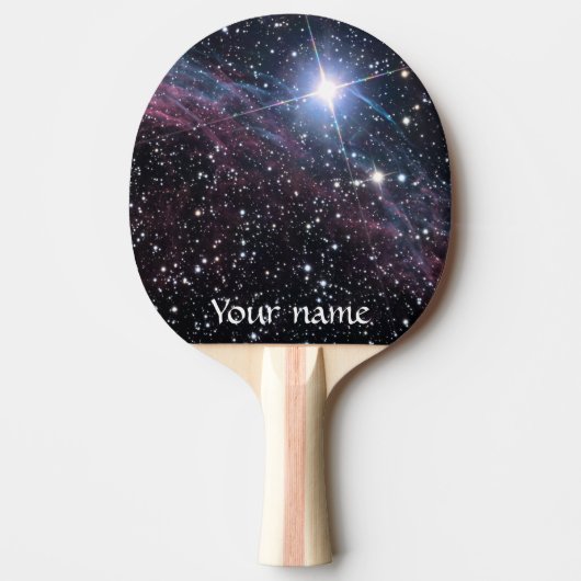 NASA ESAヴェイユ星雲 卓球ラケット (正面)