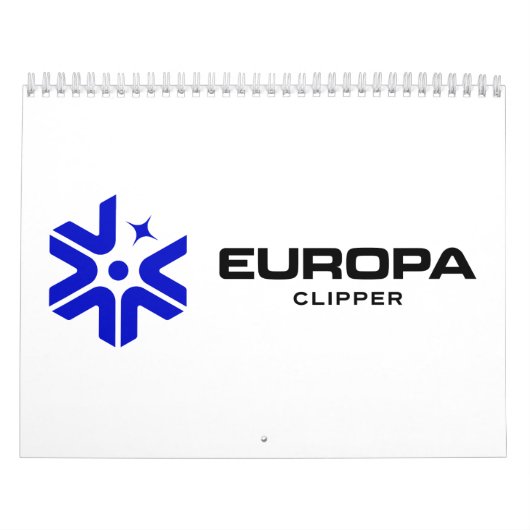NASA Europa Clipperロゴカレンダー カレンダー (カバー)