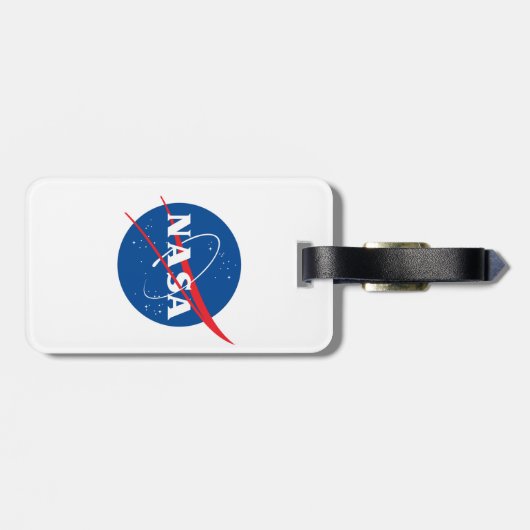 NASA Europa Clipperロゴ2面 ラゲッジタグ (裏面横)