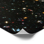 NASA Hubble Ultra Deep Field Galaxies ポスター (角)