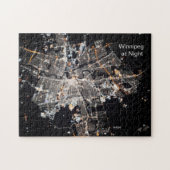 NASA ISS宇宙局写真ウィニペグ ジグソーパズル (横)