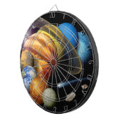 NASA JPLシステム惑星太陽のモンタージュ宇宙写真 ダーツボード (正面右)