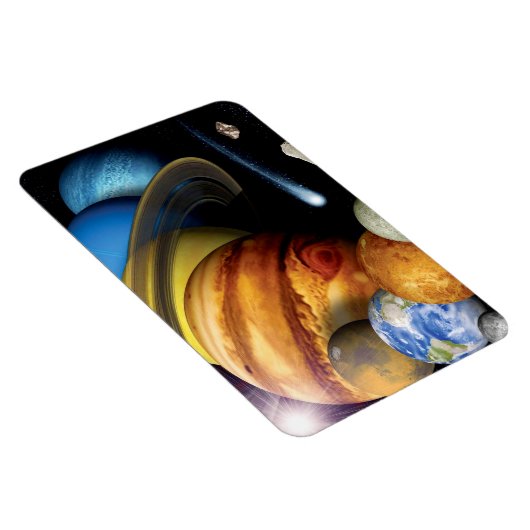 NASA JPLシステム惑星太陽のモンタージュ宇宙写真 マグネット (右側)