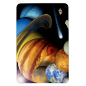 NASA JPLシステム惑星太陽のモンタージュ宇宙写真 マグネット (縦)