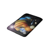 NASA JPL 太陽系惑星モンタージュ宇宙写真 バスマット (アングル)