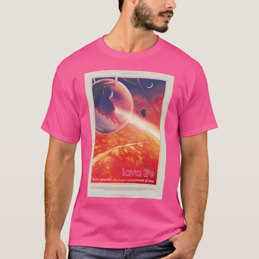 Nasa Jpl Exoplanet Travel Bureau 55 Cancri E (8K R Tシャツ (正面)