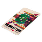 NASA/JPLSのレトロ宇宙ポスター マグネット (左側)