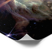 NASA JWST へびつかい座星形成領域 ポスター (角)