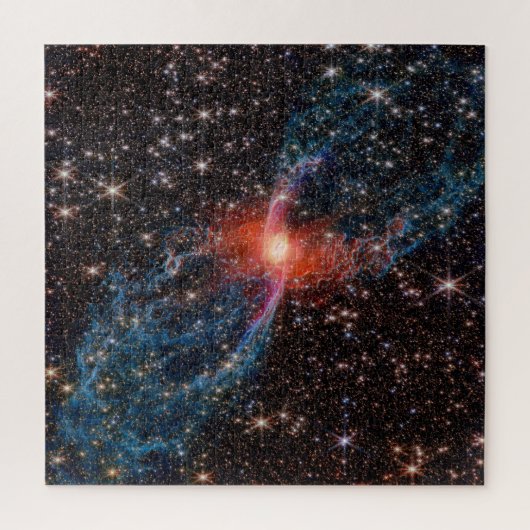 NASA JWST レッドスパイダー星雲の写真 ジグソーパズル (縦)