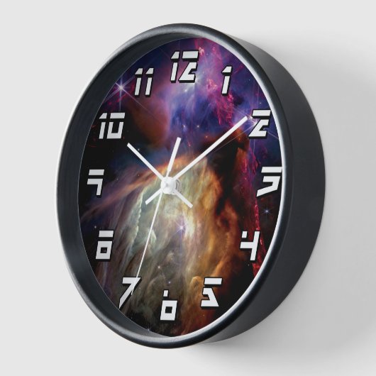 NASA JWST Rho Ophiuchi星形成領域 壁時計 (傾斜)