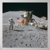 Nasa Moon Landing Apollo 15 Lunar Module 1971 ポスター (正面)