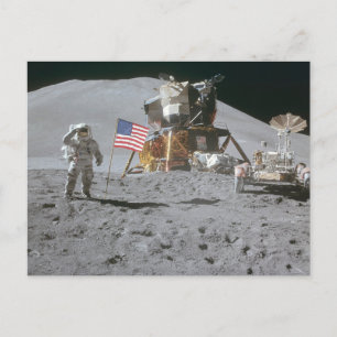 Nasa Moon Landing Apollo 15 Lunar Module 1971 ポストカード
