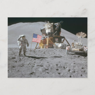 Nasa Moon Landing Apollo 15 Lunar Module 1971 ポストカード
