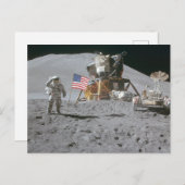Nasa Moon Landing Apollo 15 Lunar Module 1971 ポストカード (正面/裏面)