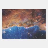 NASA Nebula Photos ラッピングペーパーシート (正面3)