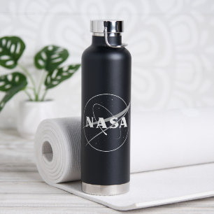 NASA One-ColorロゴEclipse Black Insulated 32 oz ウォーターボトル