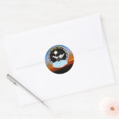 Nasa SkyLab ラウンドシール (封筒)