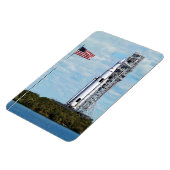 NASA SLS宇宙発射システムロケットランチパッド マグネット (左側)