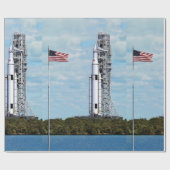 NASA SLS宇宙発射システムロケットランチパッド ラッピングペーパー (フラット)