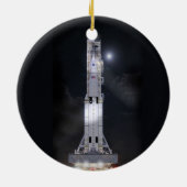 NASA SLS宇宙発射システム セラミックオーナメント (裏面)