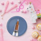 NASA SLS宇宙発射システム ペーパープレート (パーティー)