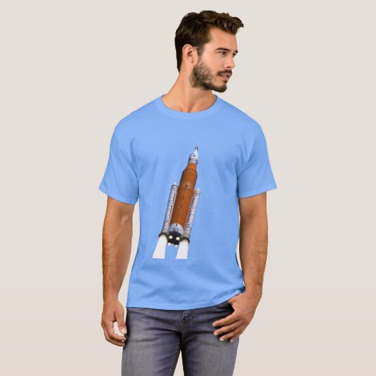 NASA SLS宇宙発射システム Tシャツ (正面フル)