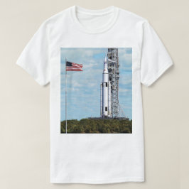 NASA SLS スペースローンチシステム ロケット打ち上げ基地 Tシャツ