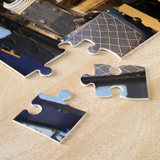 NASA Space Shuttle Endeavour Flight Deck Cockpit ジグソーパズル (側面)