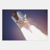 NASA Space Shuttle Photos ラッピングペーパーシート (正面3)