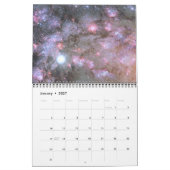 NASA Space Universe Galaxy 2026 Calender カレンダー (1月 2027)