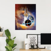 NASA STS-114シャトルミッション名簿 – 2005 ポスター (ホームオフィス)