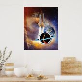 NASA STS-114シャトルミッション名簿 – 2005 ポスター (キッチン)