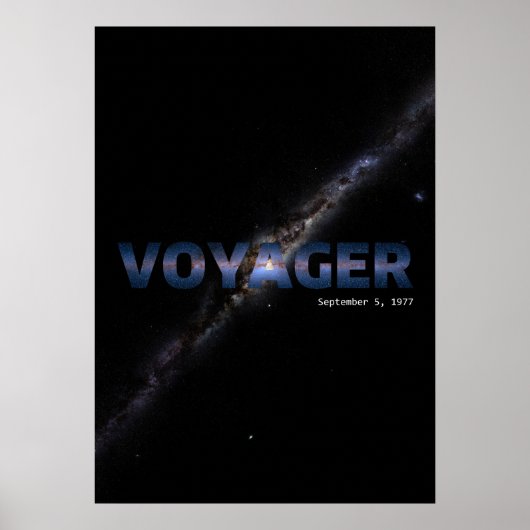 NASA Voyager – ポスター (正面)