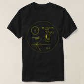 NASA Voyager Golden Record , Science  Tシャツ (デザイン正面)