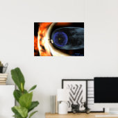 NASA / Voyager Squashesシステムのビュ太陽のー ポスター (ホームオフィス)