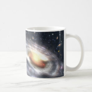 NASAsのクエーサーのブラックホール コーヒーマグカップ