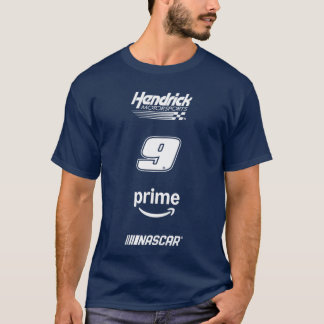 NASCAR チェイス・エリオット 9 プライム ヘンドリックモータースポーツ Tシャツ
