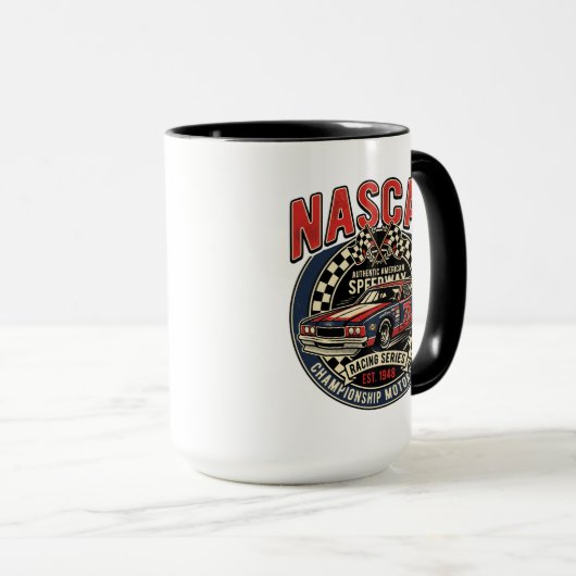 NASCAR マグカップ (正面右)