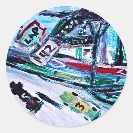 NASCAR ラウンドシール (正面)