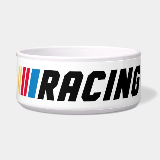 NASCAR レーシング ロゴ アート ボウル (正面)
