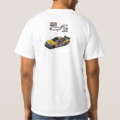 Nascar #5 Slot Car Racing T-Shirt Tシャツ (裏面)