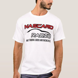 NASCARD RADIO Fast Lane Tシャツ – ホワイト