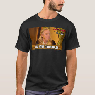 NASCARD RADIO We Love Gold Tシャツ